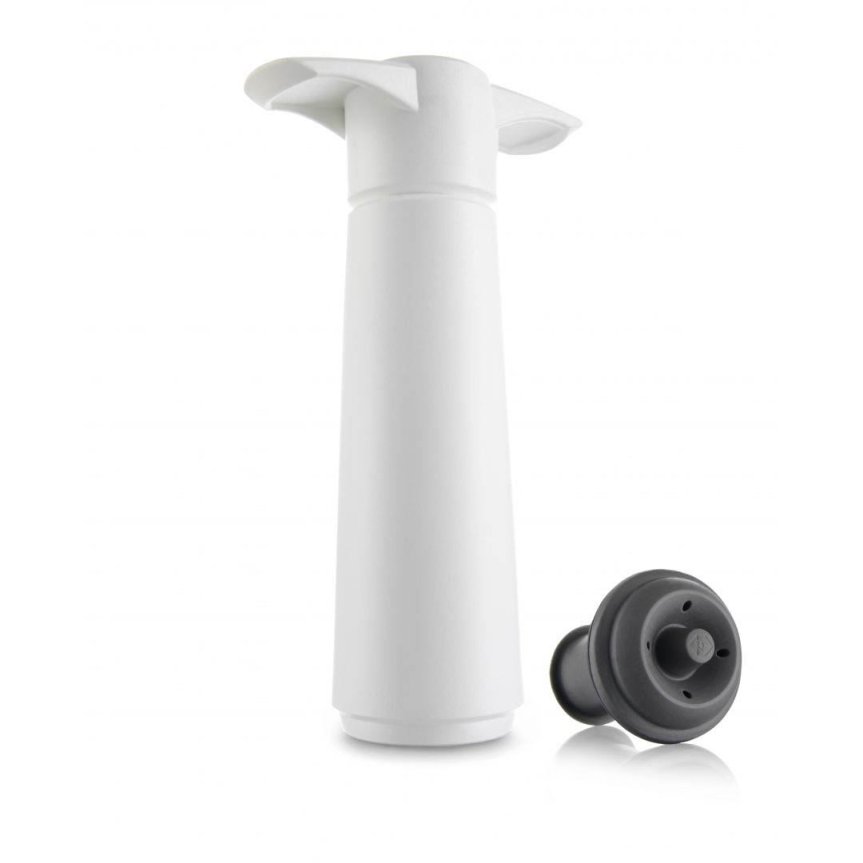 Zoombild von Vacu Vin Wine Saver Original Vakuumpumpe Weiß mit 1 Weinverschluss