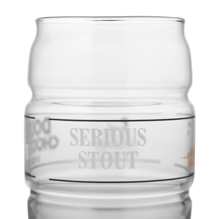 Youngs Double Chocolate Stout ölglas