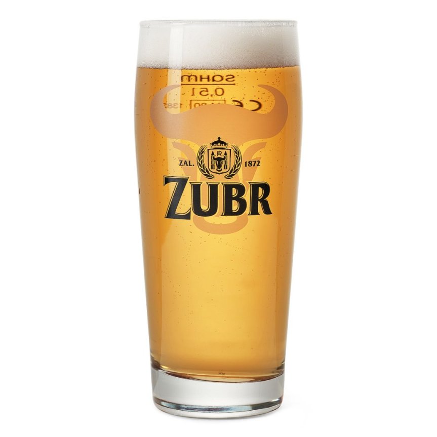 Zubr Bierglas 50 cl