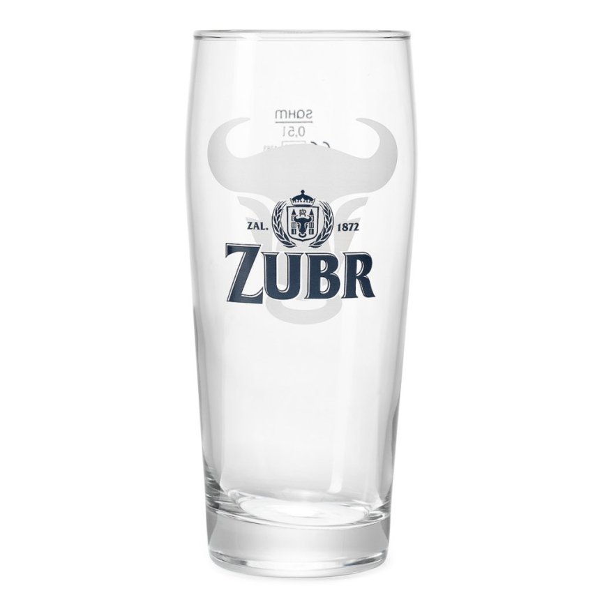Zubr Bierglas 50 cl