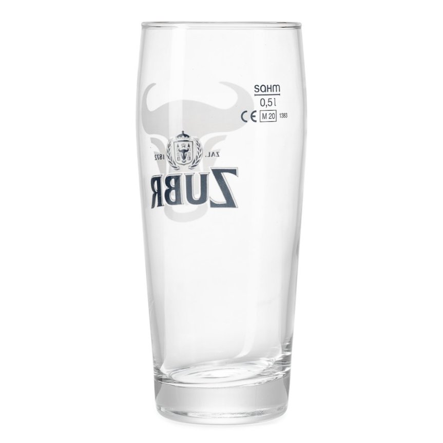 Zubr Bierglas 50 cl